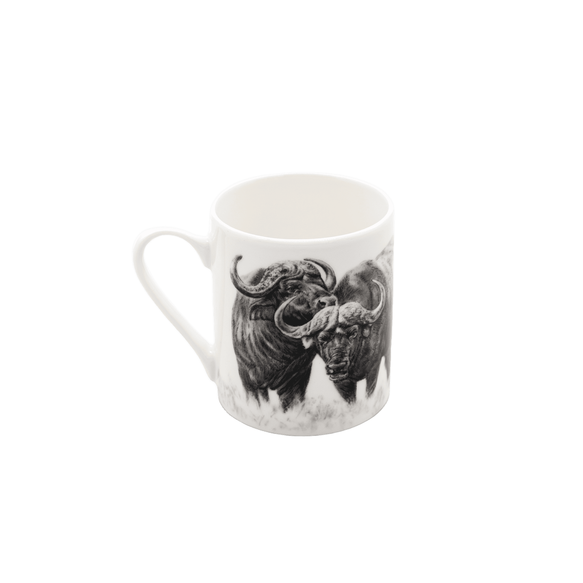 David Hadaway - Big Five Buffalo Mug - Image 3