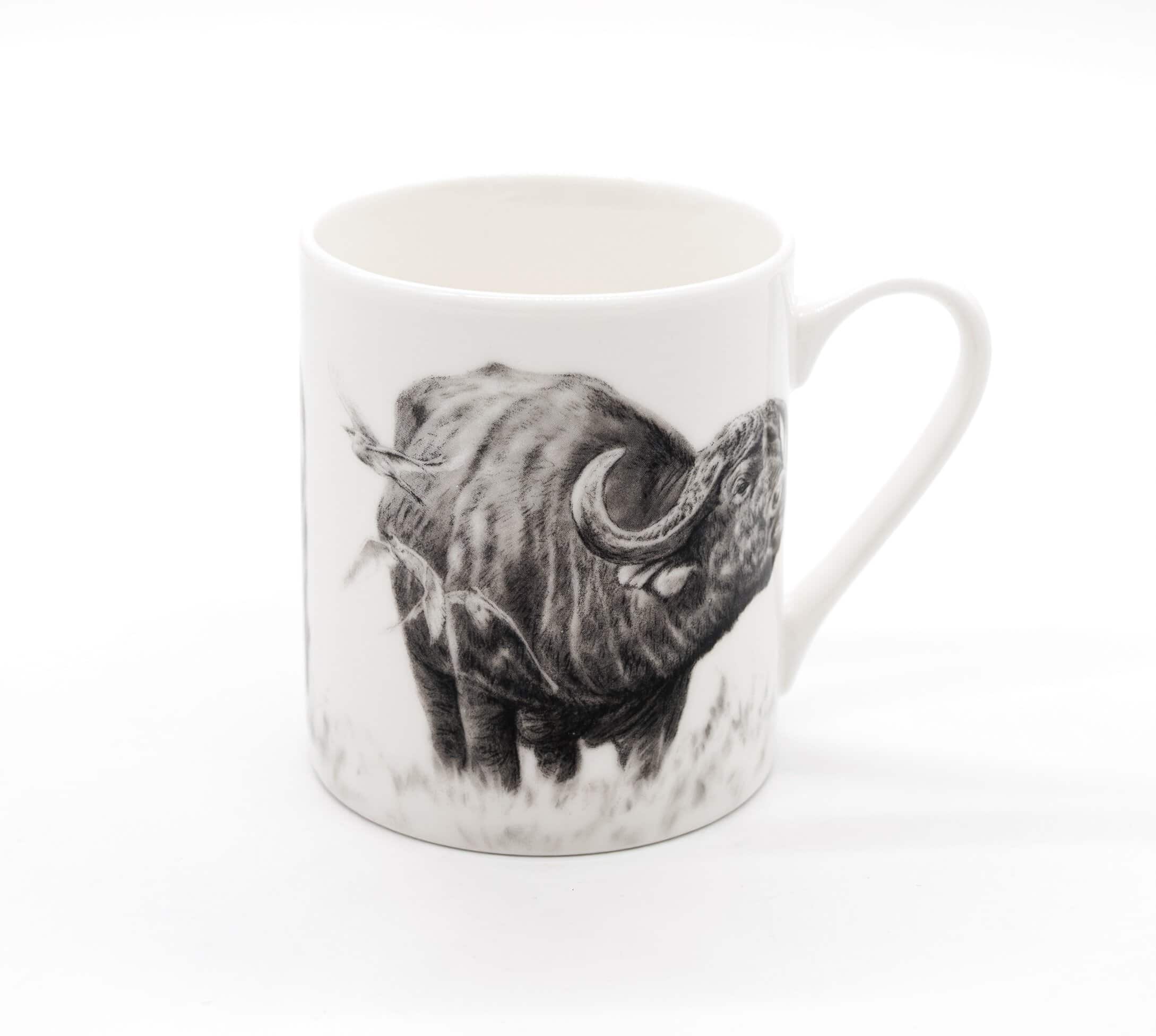 David Hadaway - Big Five Buffalo Mug