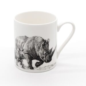 David Hadaway - Big Five Rhino Mug