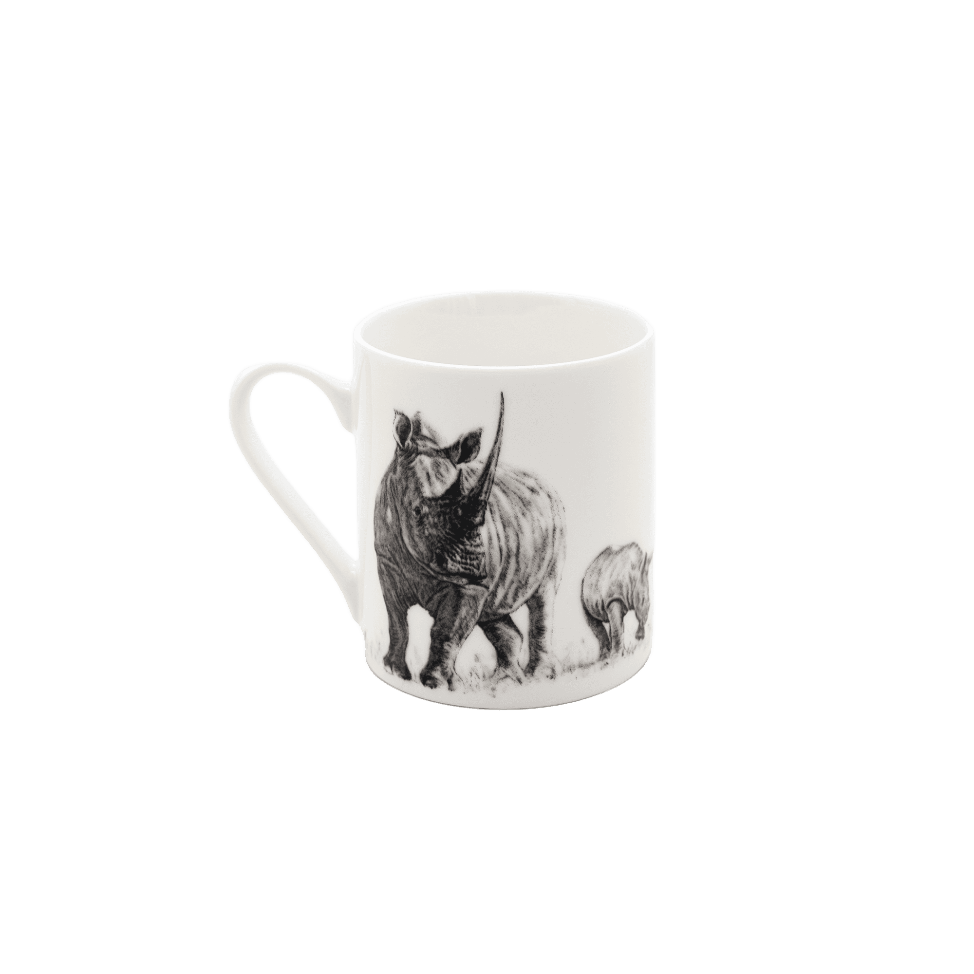 David Hadaway - Big Five Rhino Mug - Image 3