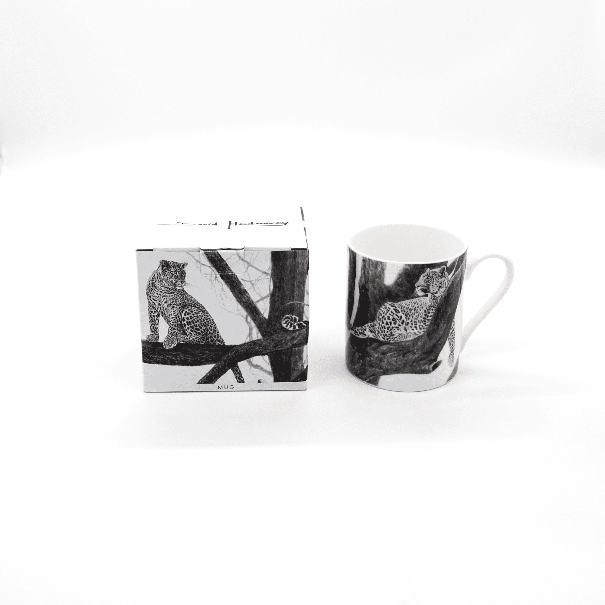 David Hadaway - Big Five Leopard Mug - Image 4