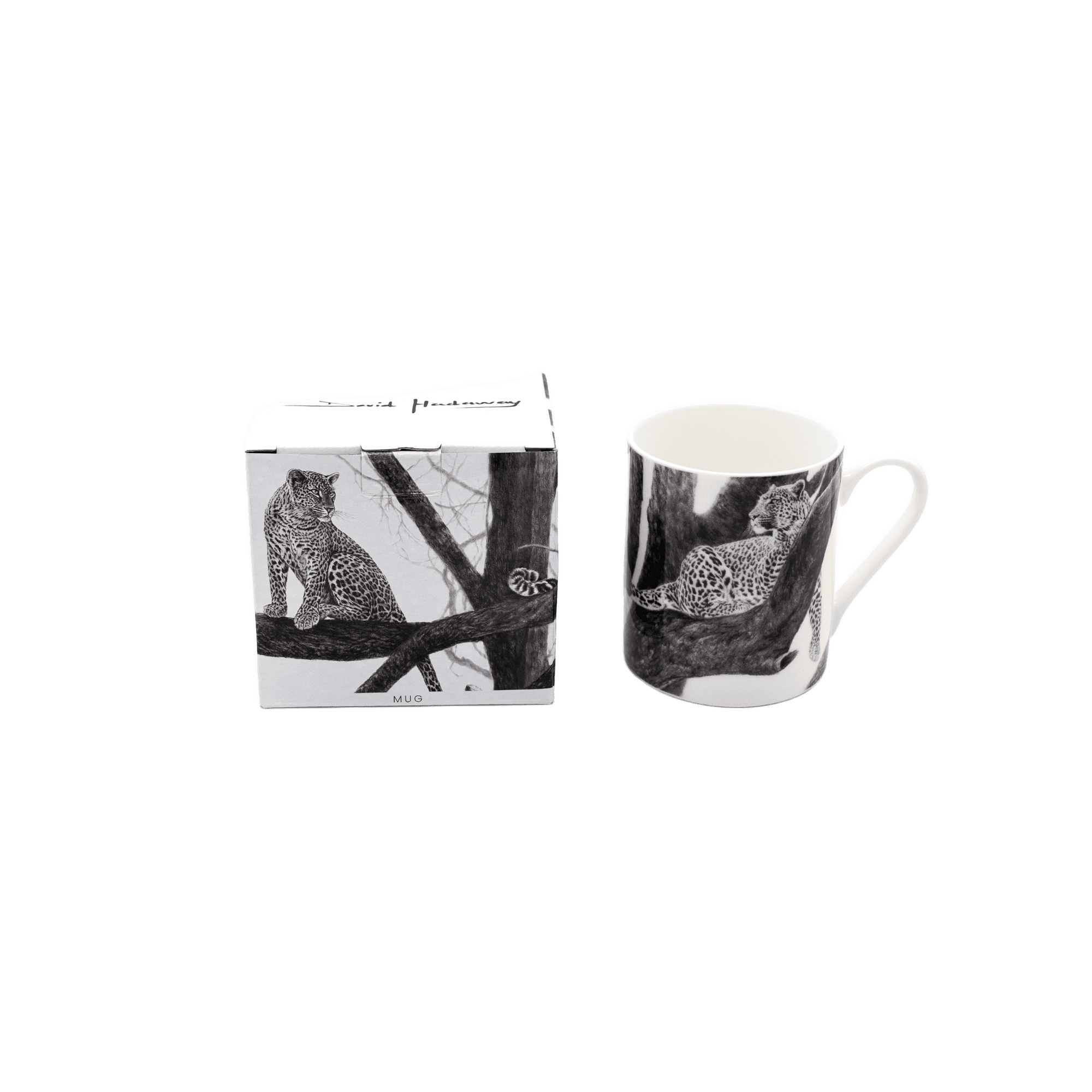 David Hadaway - Big Five Leopard Mug - Image 4
