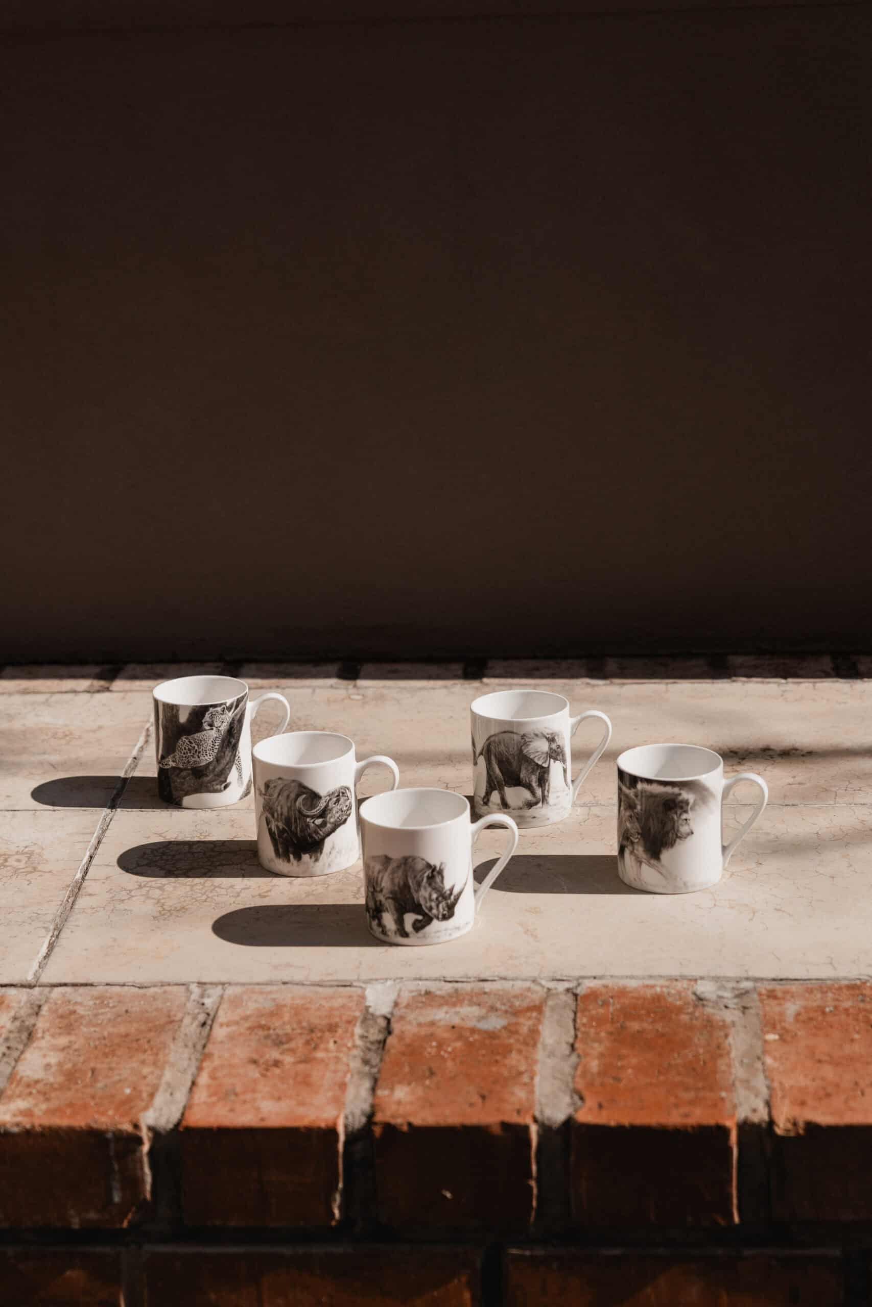 David Hadaway - Big Five Lion Mug - Image 7